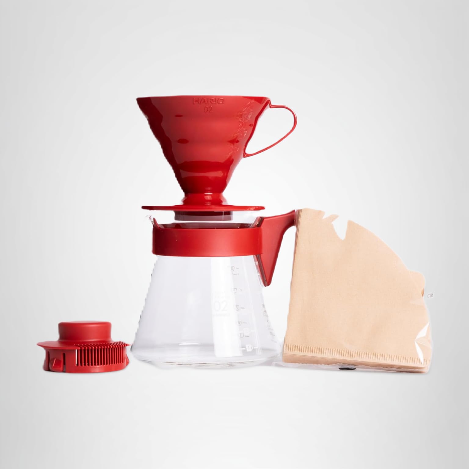 Amazon｜HARIO (ハリオ) コーヒーサーバー V60 02 セット コーヒー